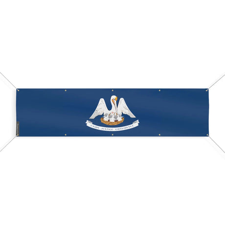 Drapeau louisiane en polyester résistant aux intempéries
