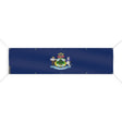 Drapeau maine polyester résistant aux intempéries œillets