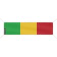 Drapeau mali polyester résistant usage extérieur durable
