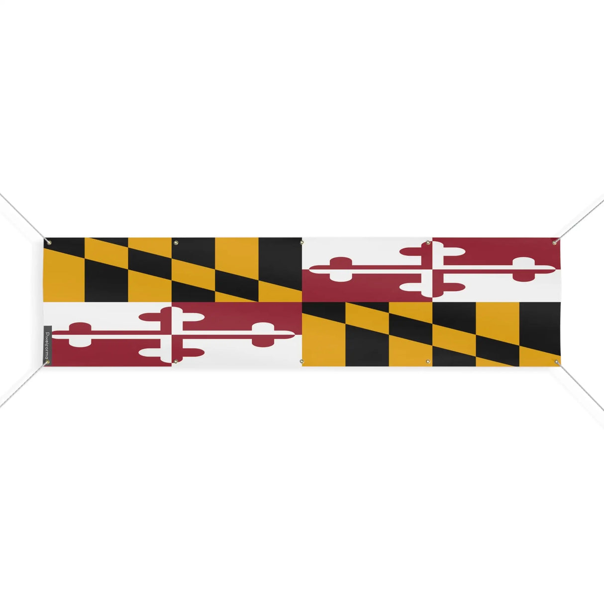 Drapeau maryland en polyester résistant aux intempéries