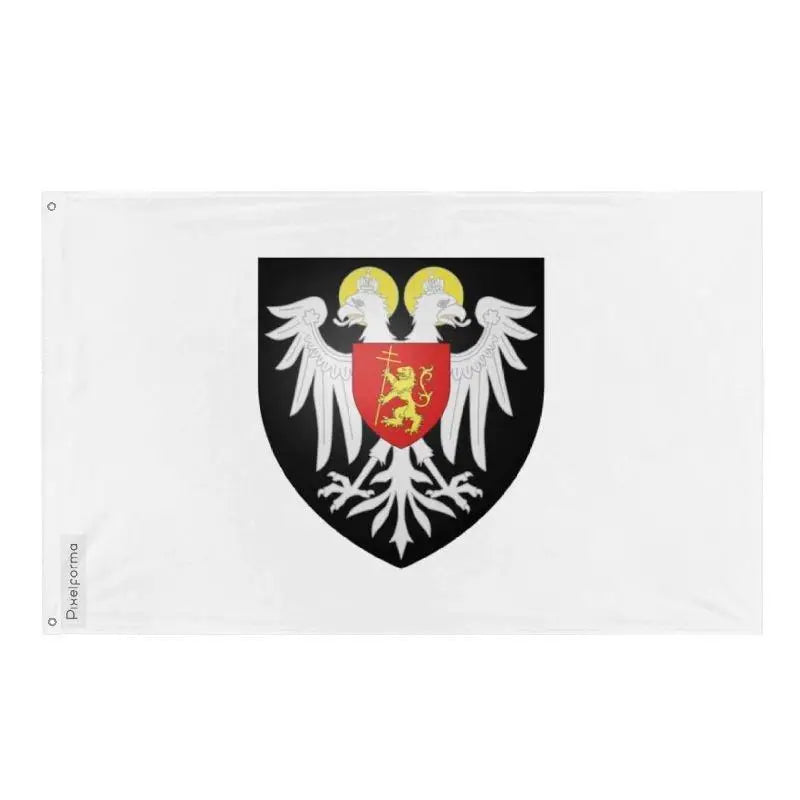 Drapeau mascouche polyester résistant œillets à gauche