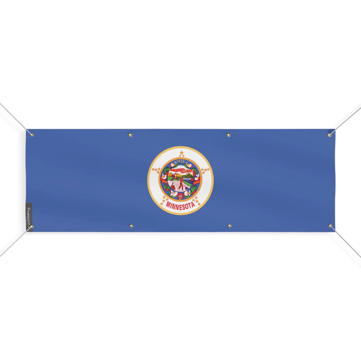 Drapeau minnesota polyester résistant aux intempéries