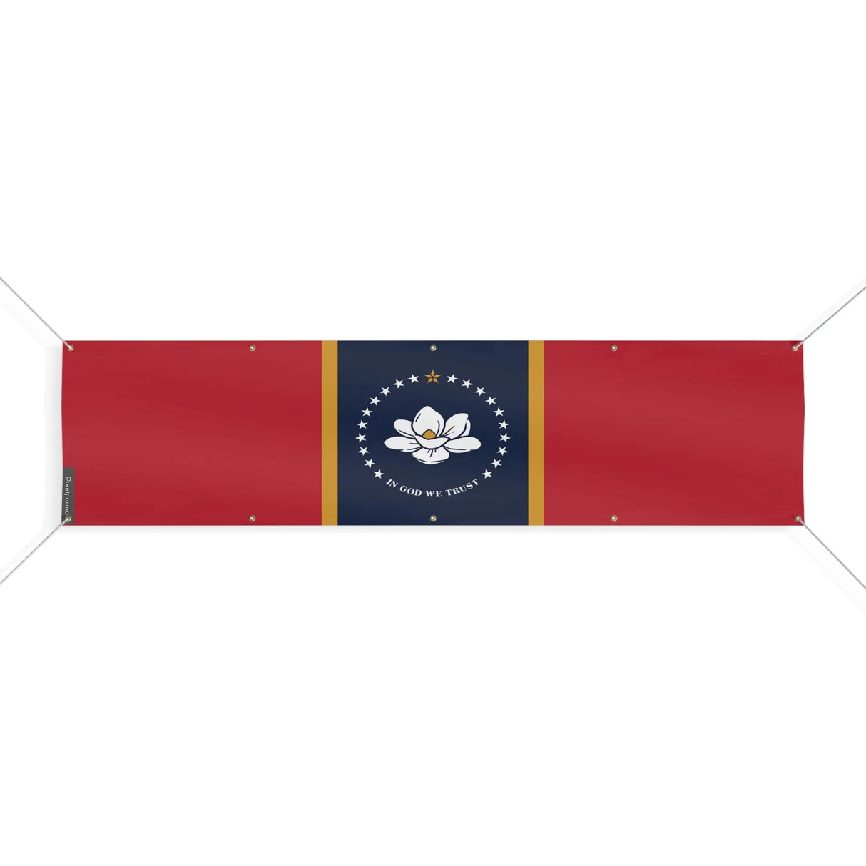 Drapeau mississippi polyester résistant aux intempéries