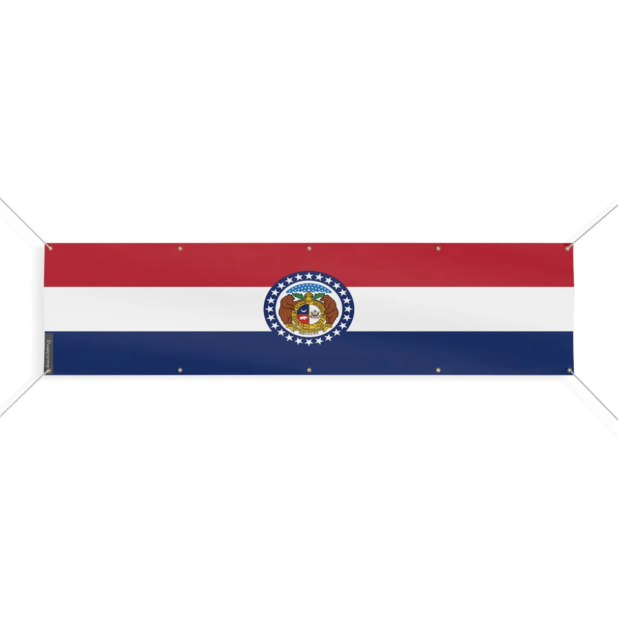 Drapeau missouri polyester résistant aux intempéries