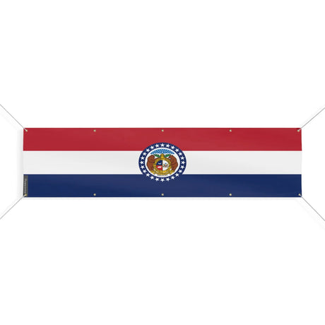 Drapeau missouri polyester résistant aux intempéries