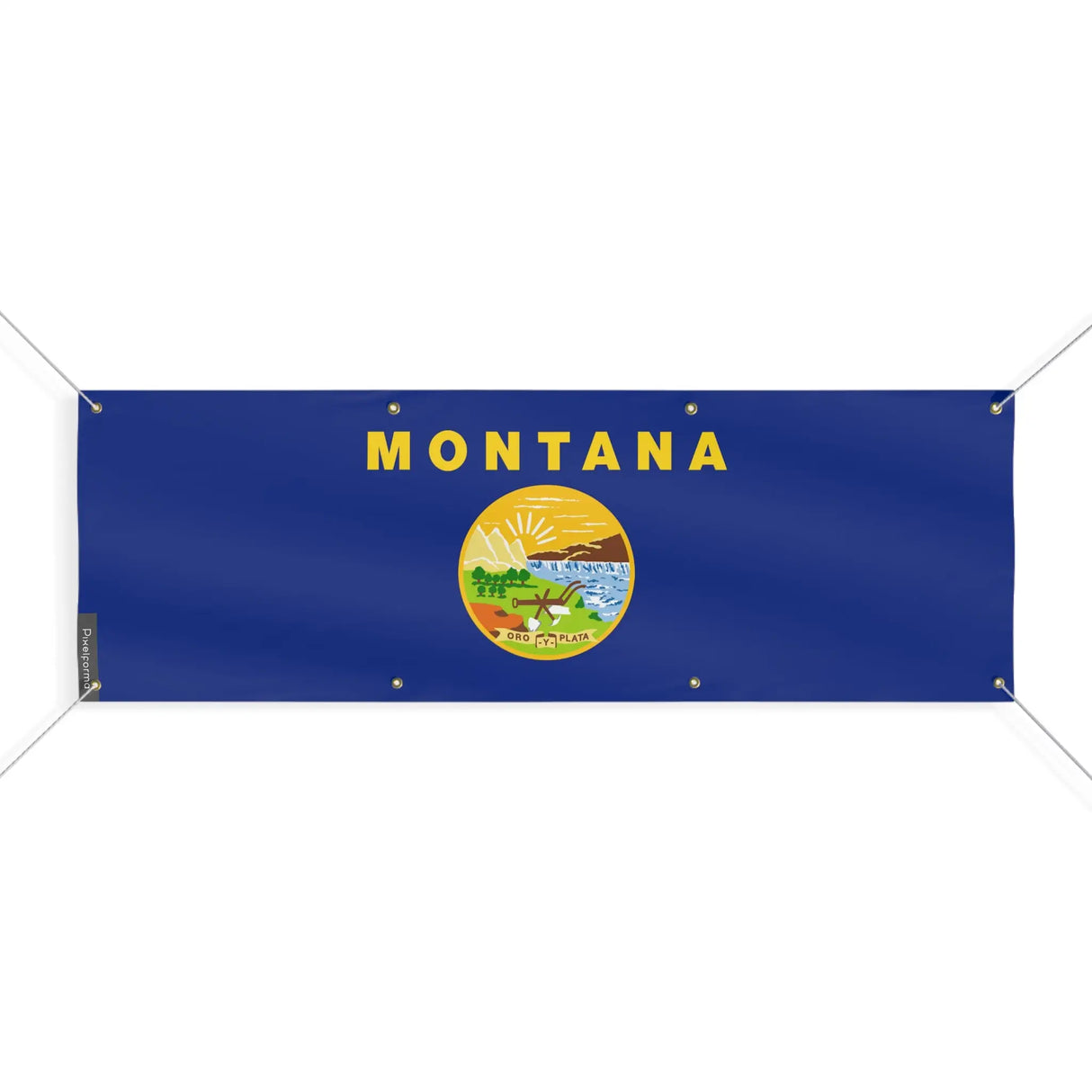 Drapeau montana polyester résistant aux intempéries