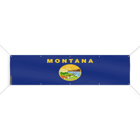 Drapeau montana polyester résistant aux intempéries