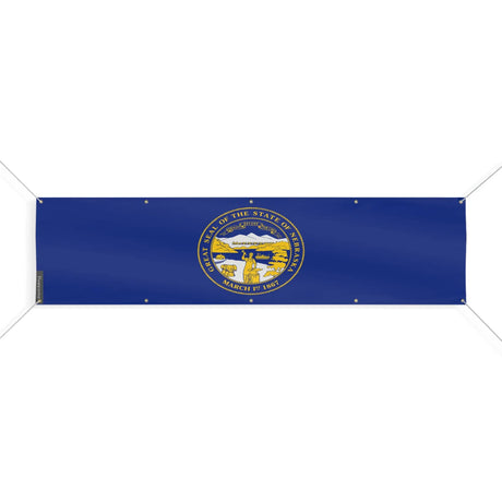 Drapeau nebraska polyester résistant aux intempéries
