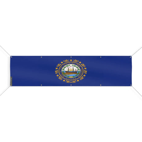 Drapeau new hampshire polyester résistant aux intempéries