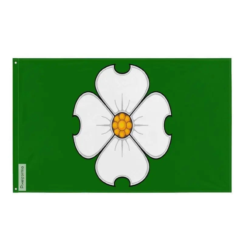 Drapeau norfolk polyester résistant avec œillets à gauche
