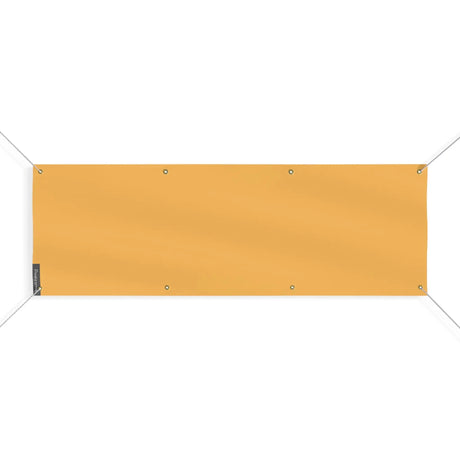 Drapeau orange clair france polyester résistant aux intempéries