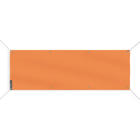 Drapeau orange france polyester résistant aux intempéries