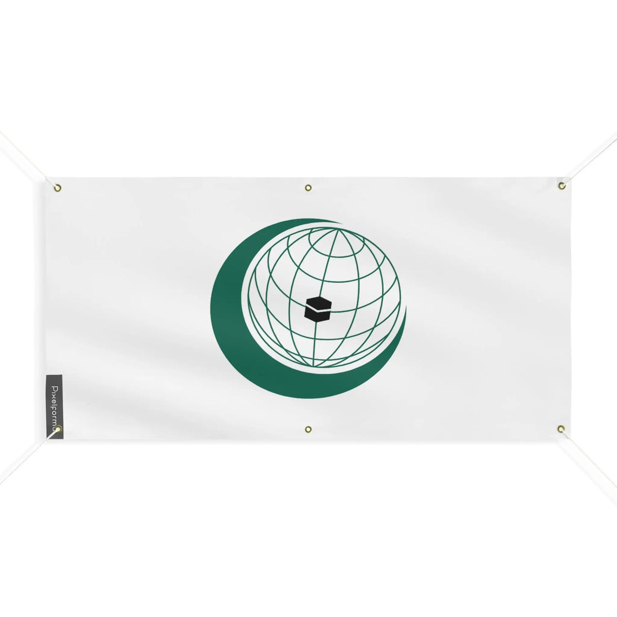 Drapeau organisation coopération islamique polyester résistant