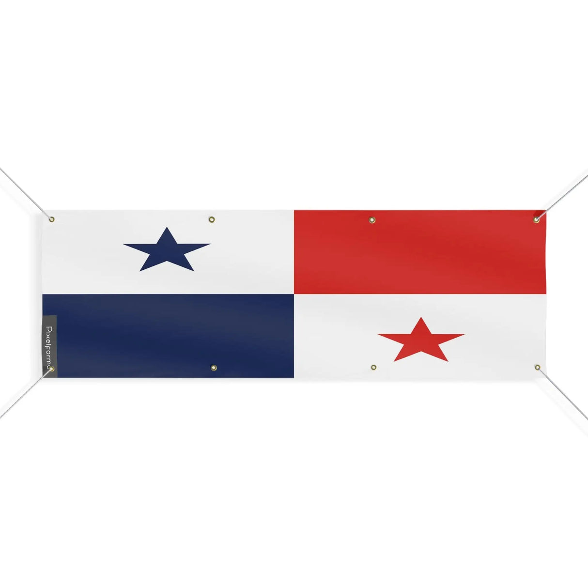 Drapeau panama polyester résistant usage extérieur intensif