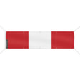 Drapeau pérou polyester résistant usage extérieur intempéries