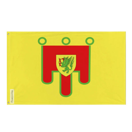 Drapeau puy-de-dôme polyester résistant œillets à gauche