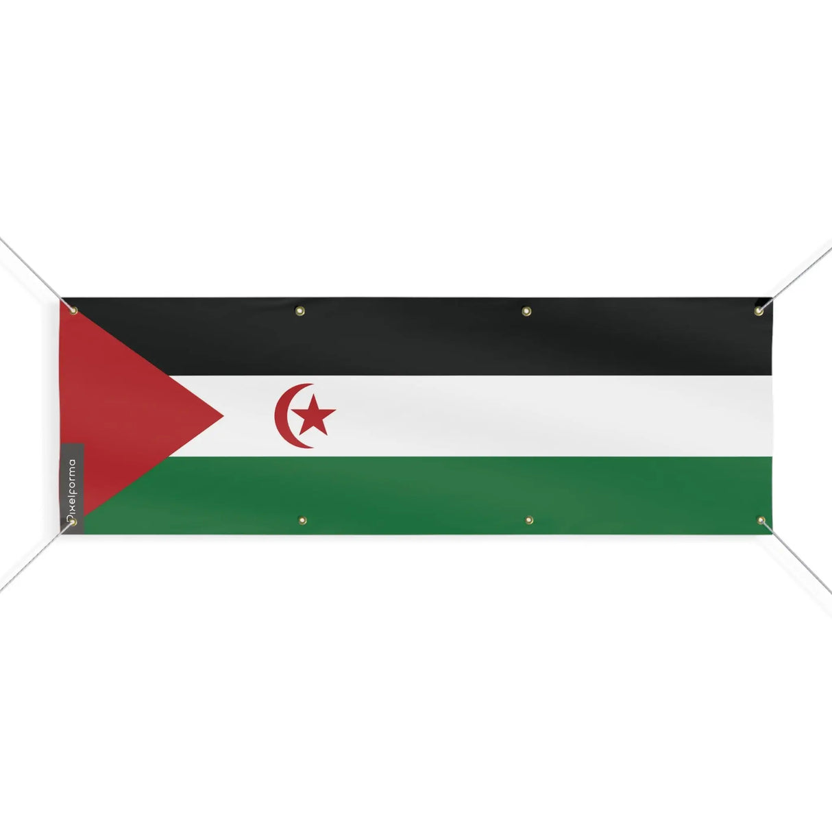 Drapeau république arabe sahraouie démocratique polyester résistant
