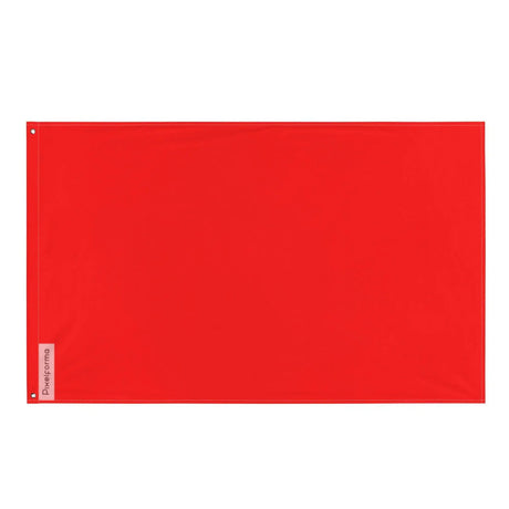 Drapeau rouge polyester résistant plusieurs modèles