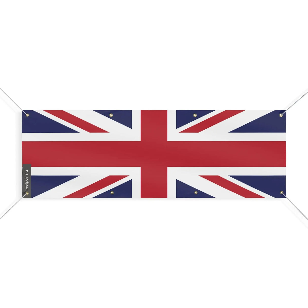 Drapeau royaume-uni en polyester résistant usage extérieur