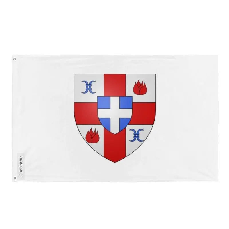 Drapeau saint-georges polyester résistant œillets à gauche