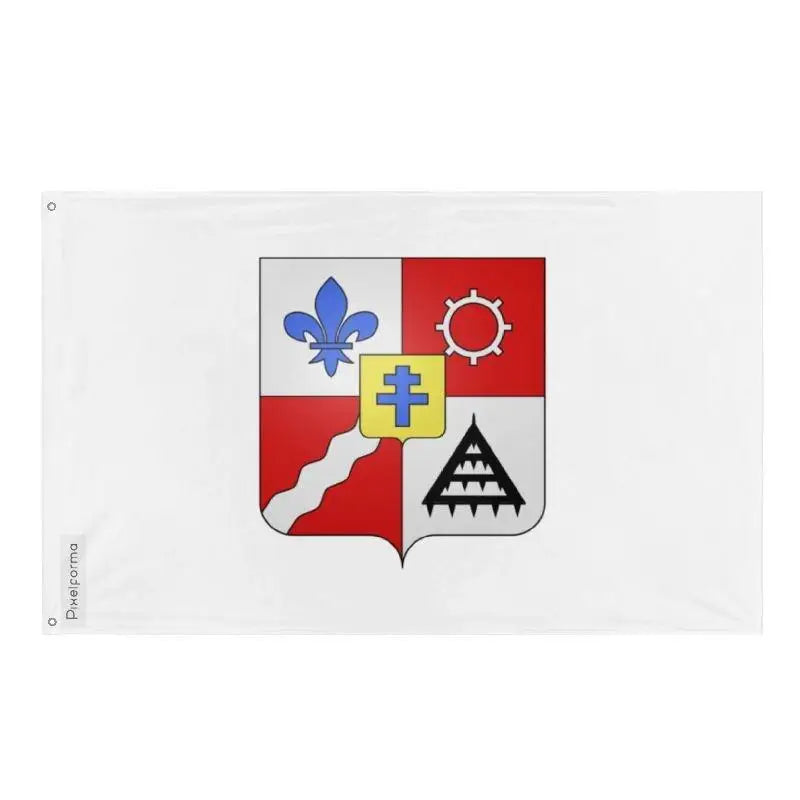 Drapeau saint-hyacinthe polyester résistant œillets à gauche