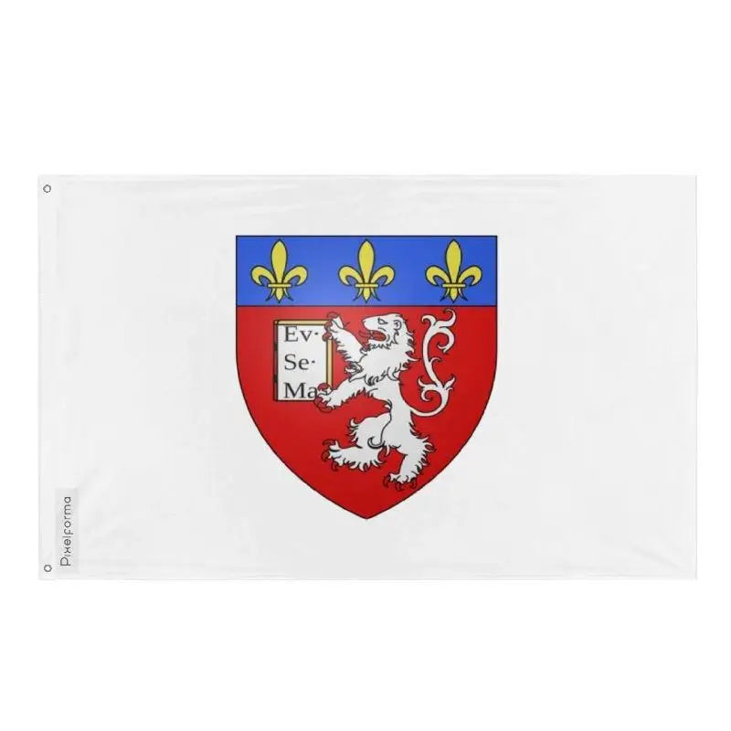 Drapeau saint-marc-des-carrières polyester œillets à gauche