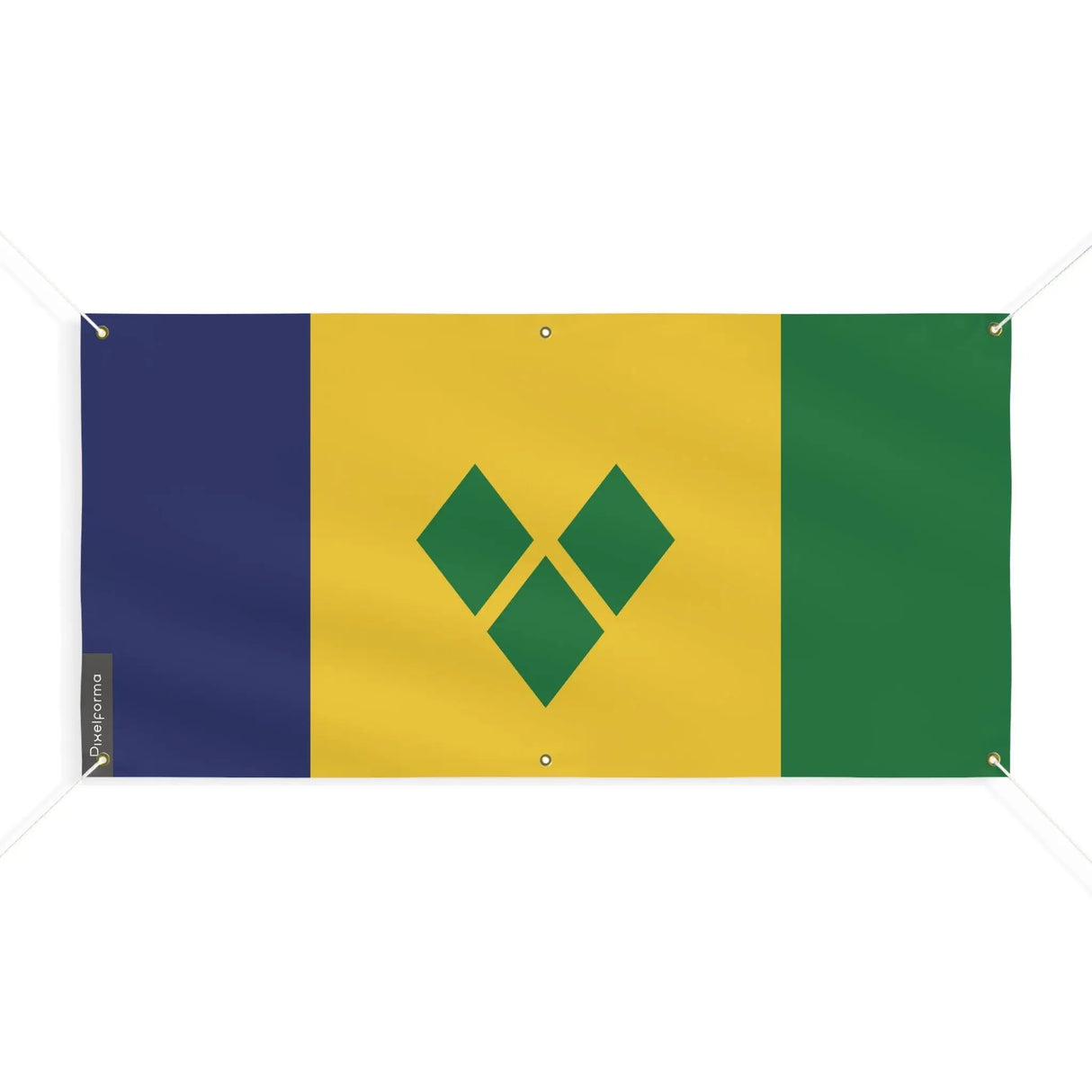 Drapeau saint-vincent-et-les-grenadines polyester résistant