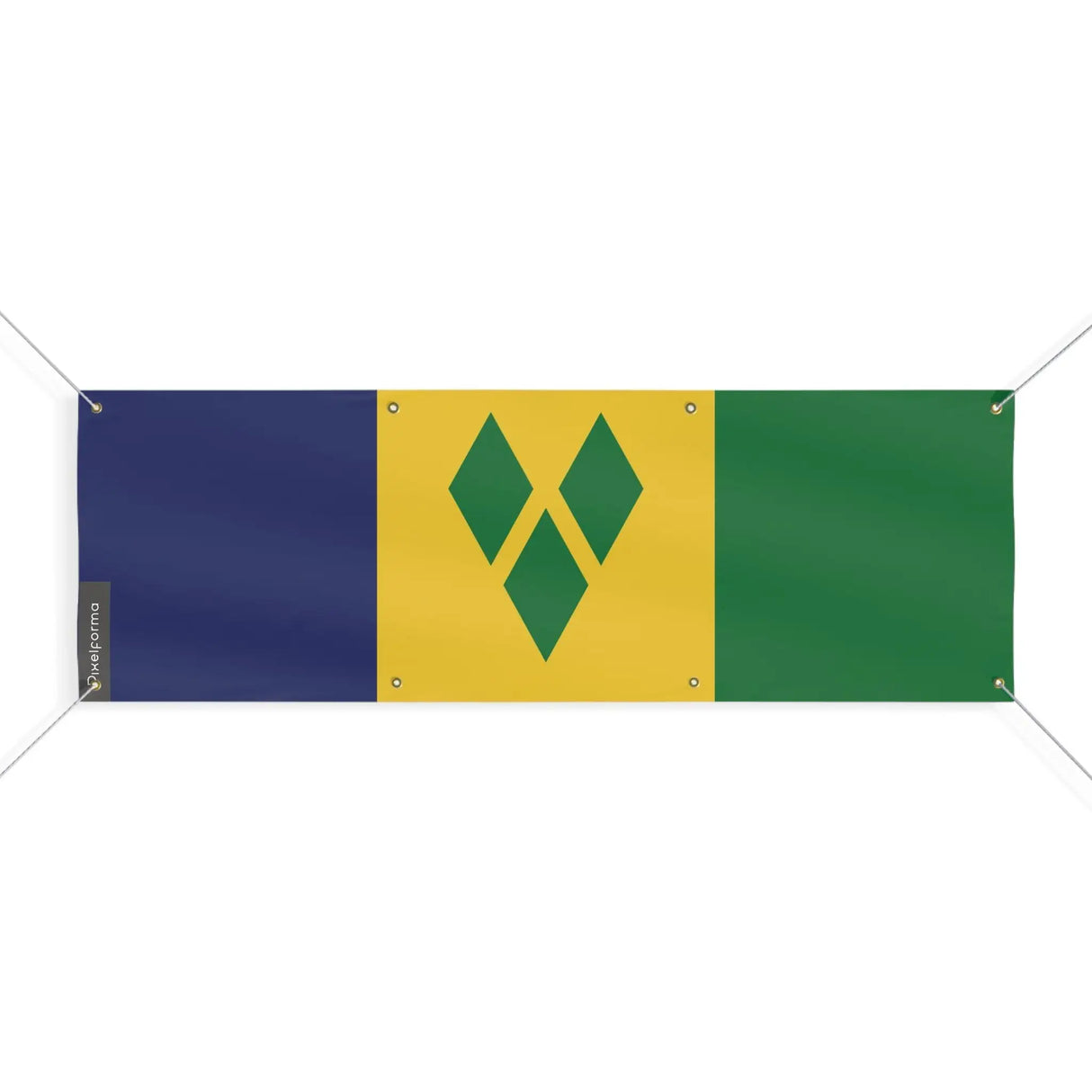 Drapeau saint-vincent-et-les-grenadines polyester résistant