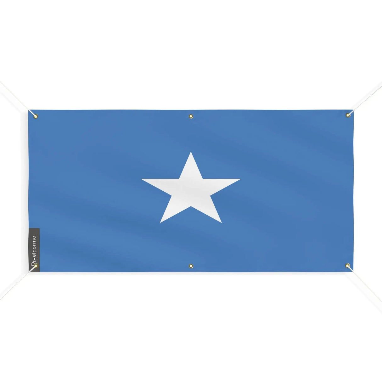 Drapeau somalie polyester résistant avec œillets robustes