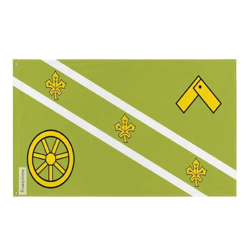 Drapeau st. Thomas polyester résistant œillets à gauche