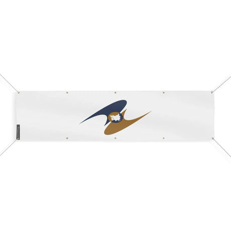 Drapeau union économique eurasiatique polyester résistant
