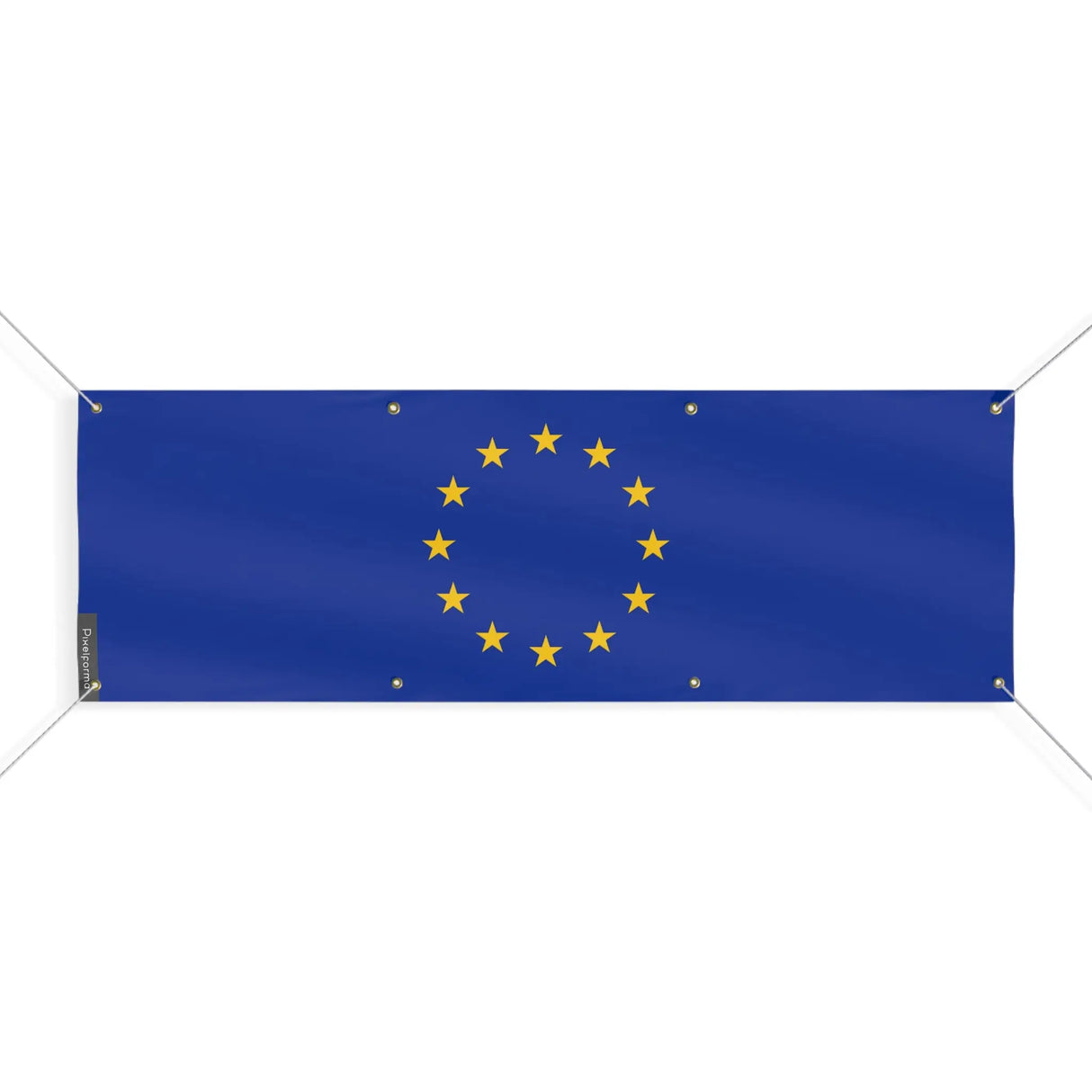 Drapeau union européenne polyester résistant aux intempéries