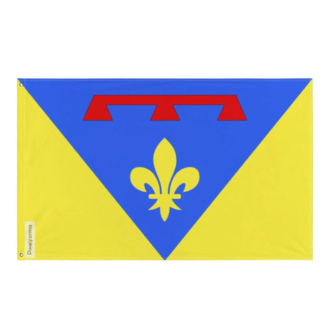Drapeau var polyester résistant avec œillets à gauche