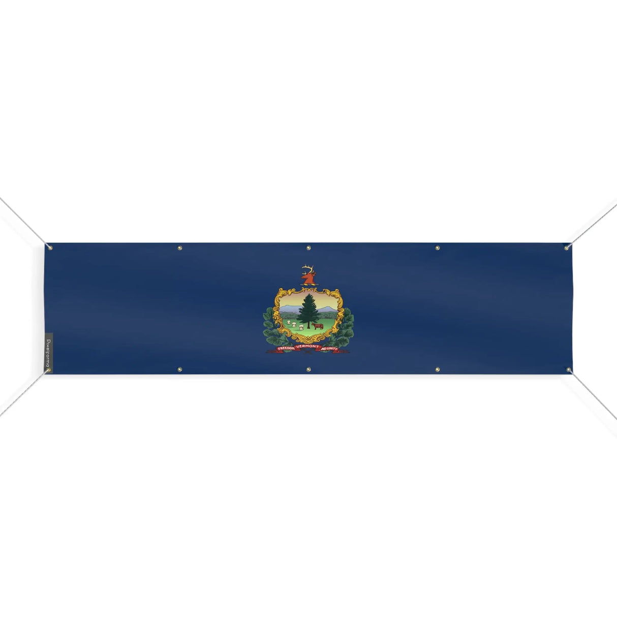Drapeau vermont résistant aux intempéries en polyester
