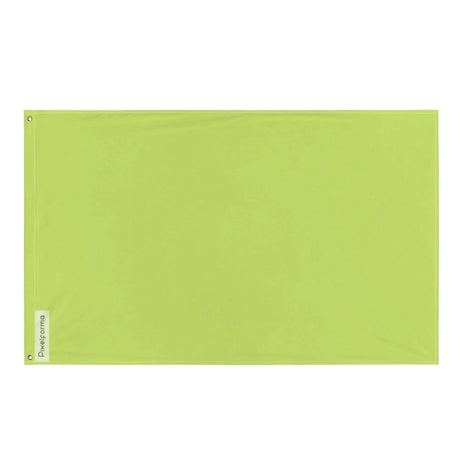 Drapeau vert clair polyester résistant plusieurs modèles