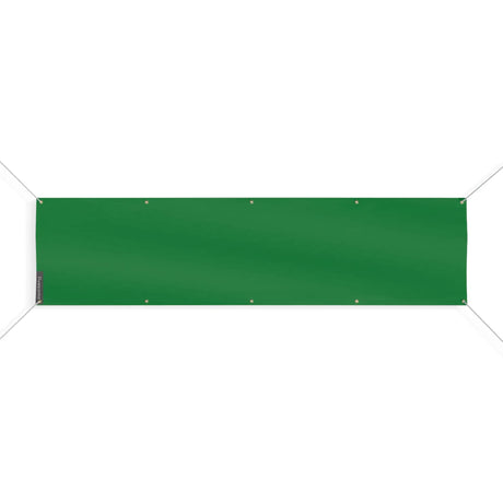 Drapeau vert foncé france en polyester résistant intempéries