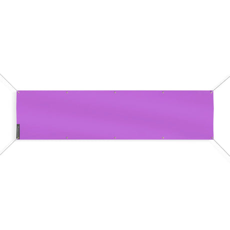 Drapeau violet clair france polyester résistant œillets