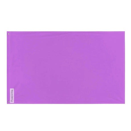 Drapeau violet clair polyester résistant plusieurs modèles