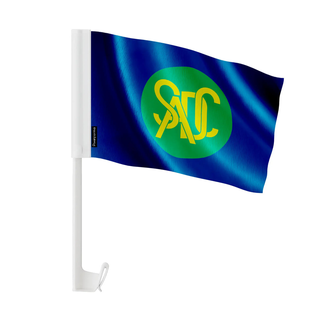 Drapeau voiture communauté afrique australe polyester fenêtre