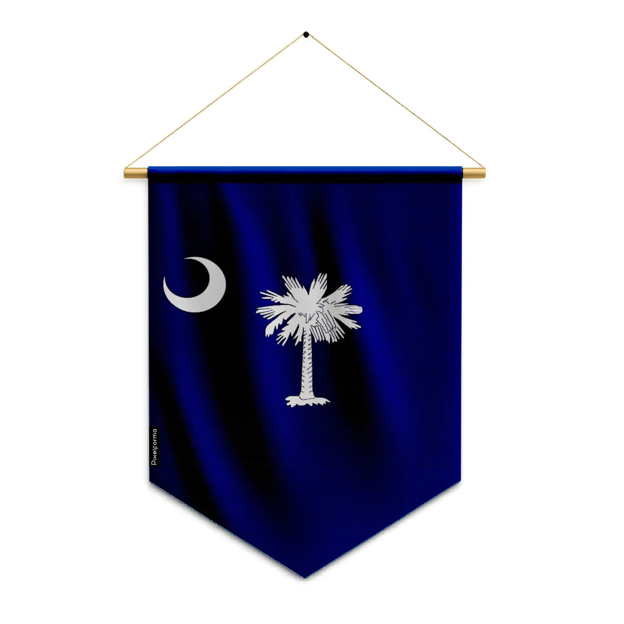 Fanion drapeau caroline du sud polyester à suspendre