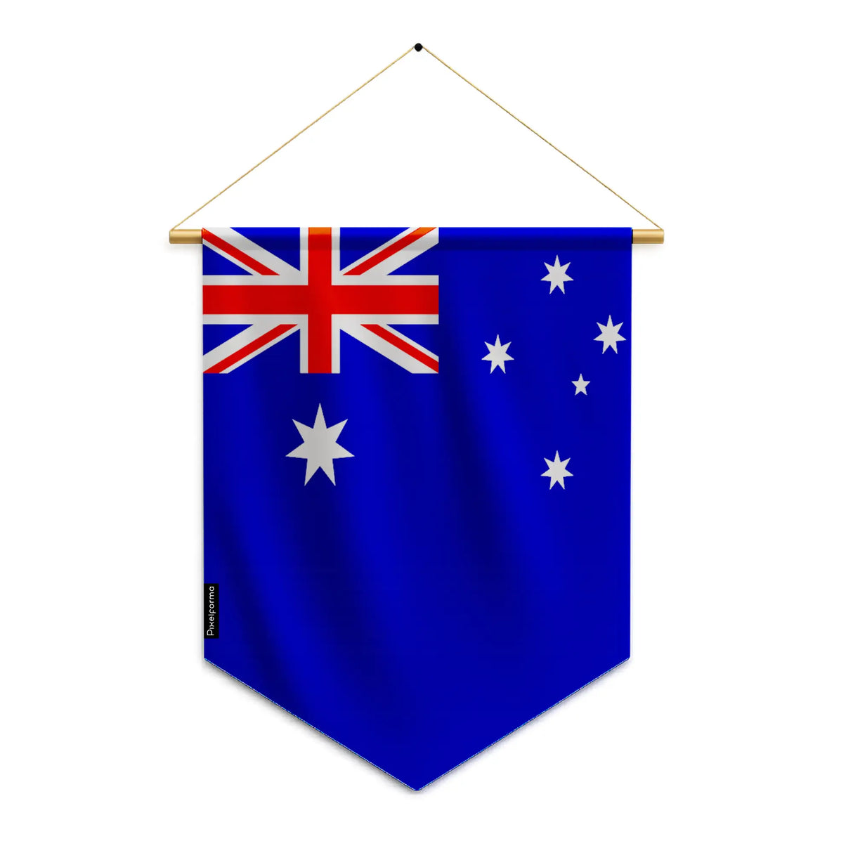 Fanion drapeau île heard-et-macdonald polyester à suspendre