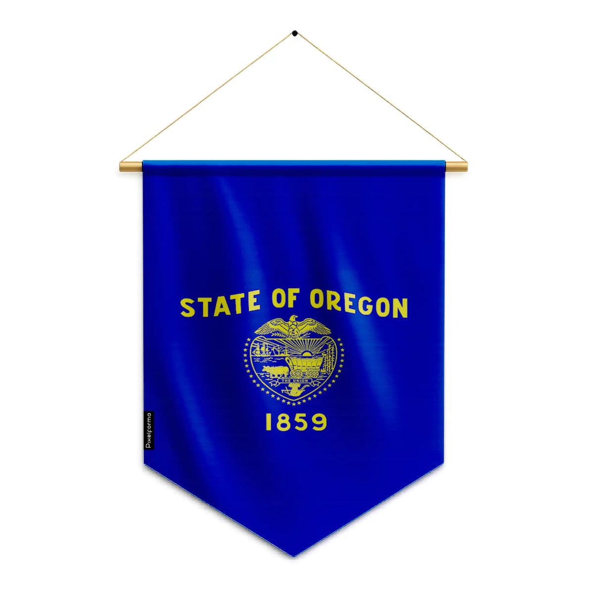 Fanion drapeau oregon en polyester à suspendre décoratif