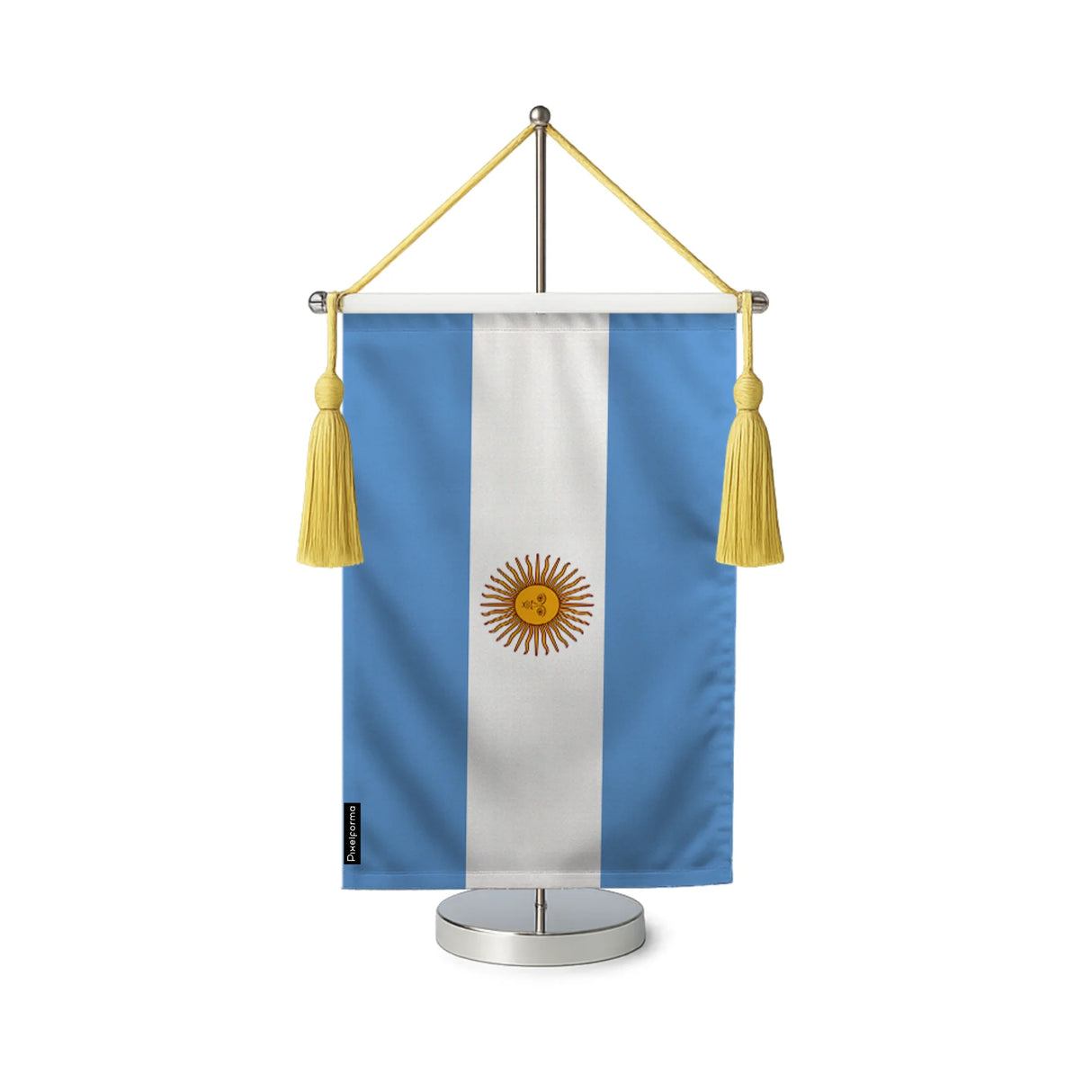 Fanion table drapeau argentine en polyester