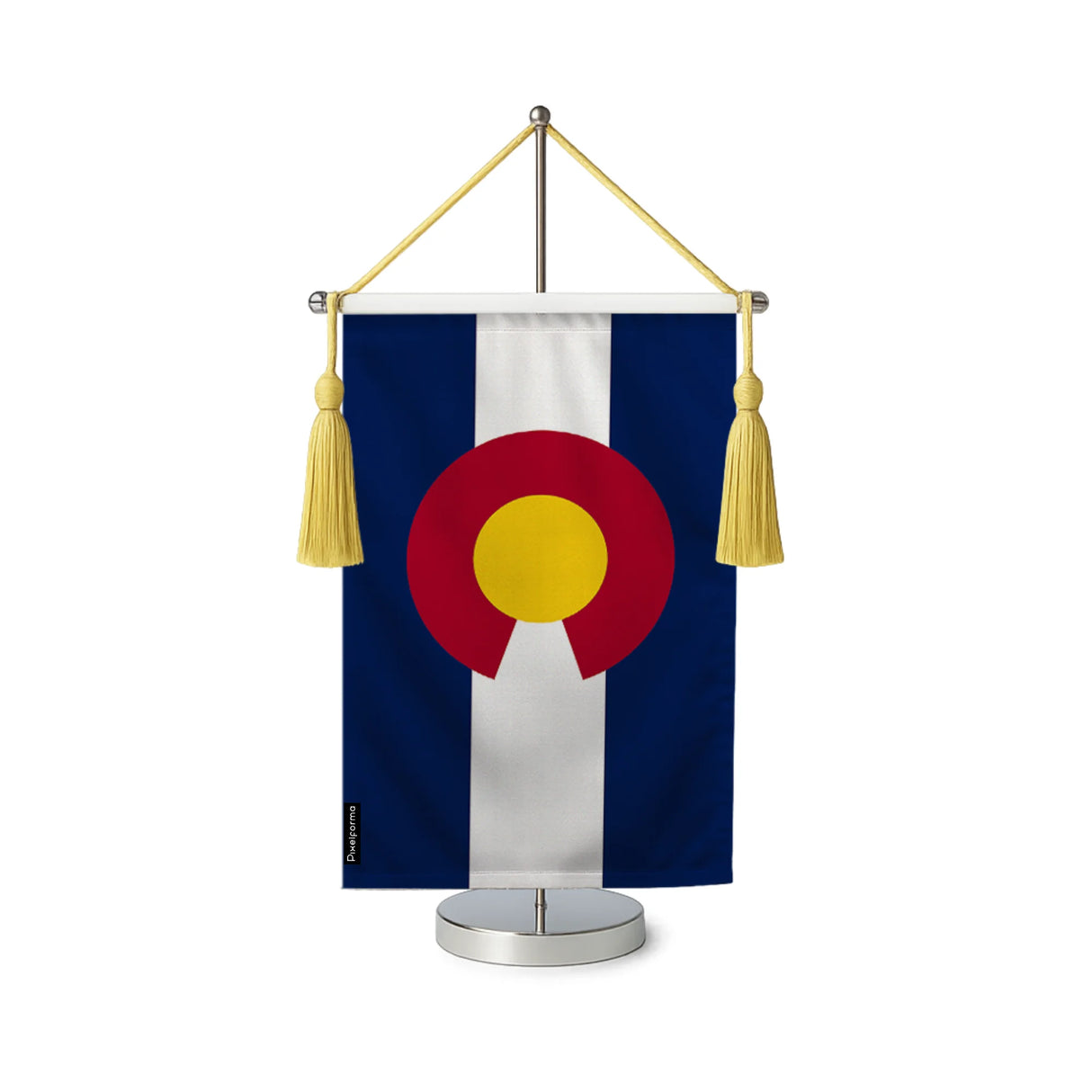 Fanion table drapeau colorado en polyester