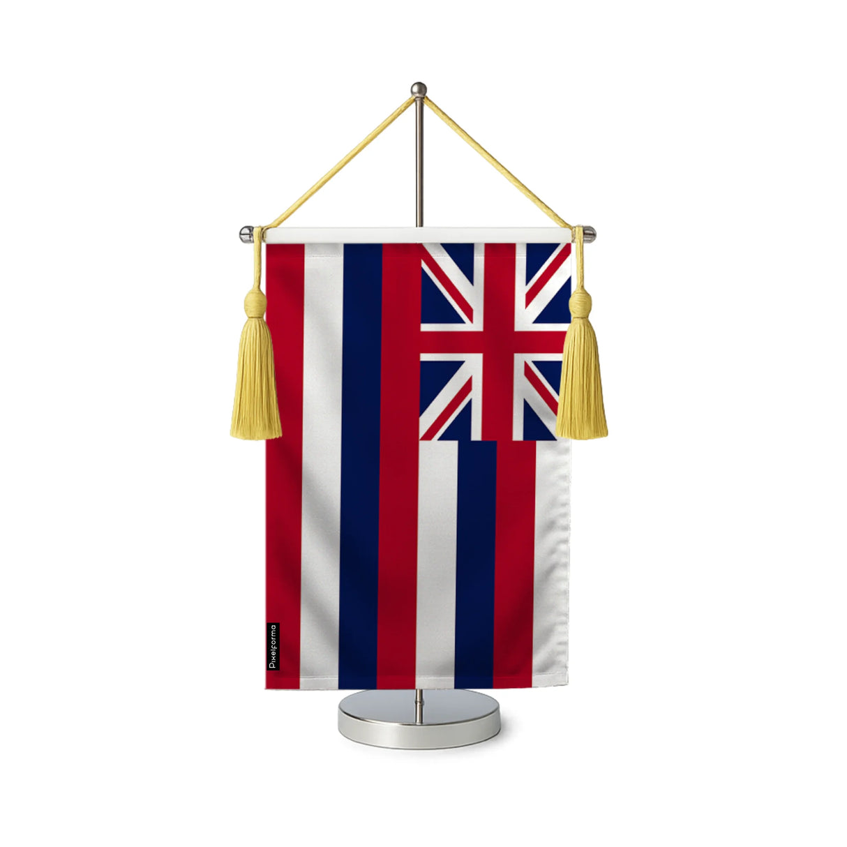 Fanion table drapeau hawaï en polyester