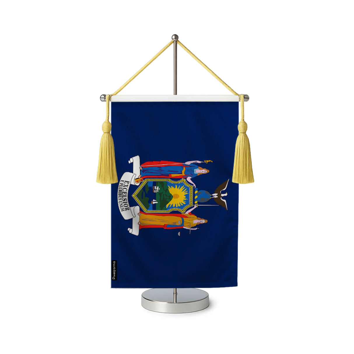 Fanion table drapeau new york en polyester
