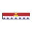 Grand drapeau kiribati en polyester résistant aux intempéries