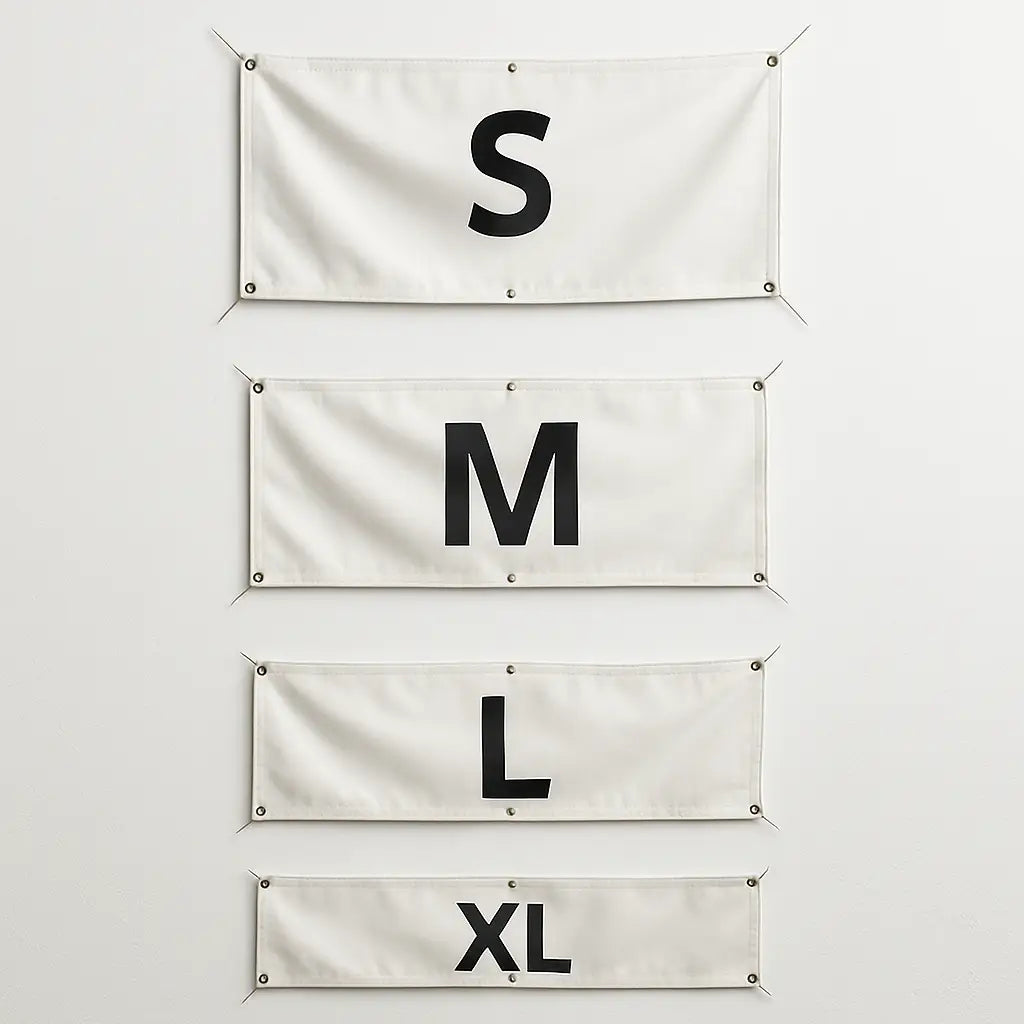 Grand drapeau salomon polyester résistant aux intempéries