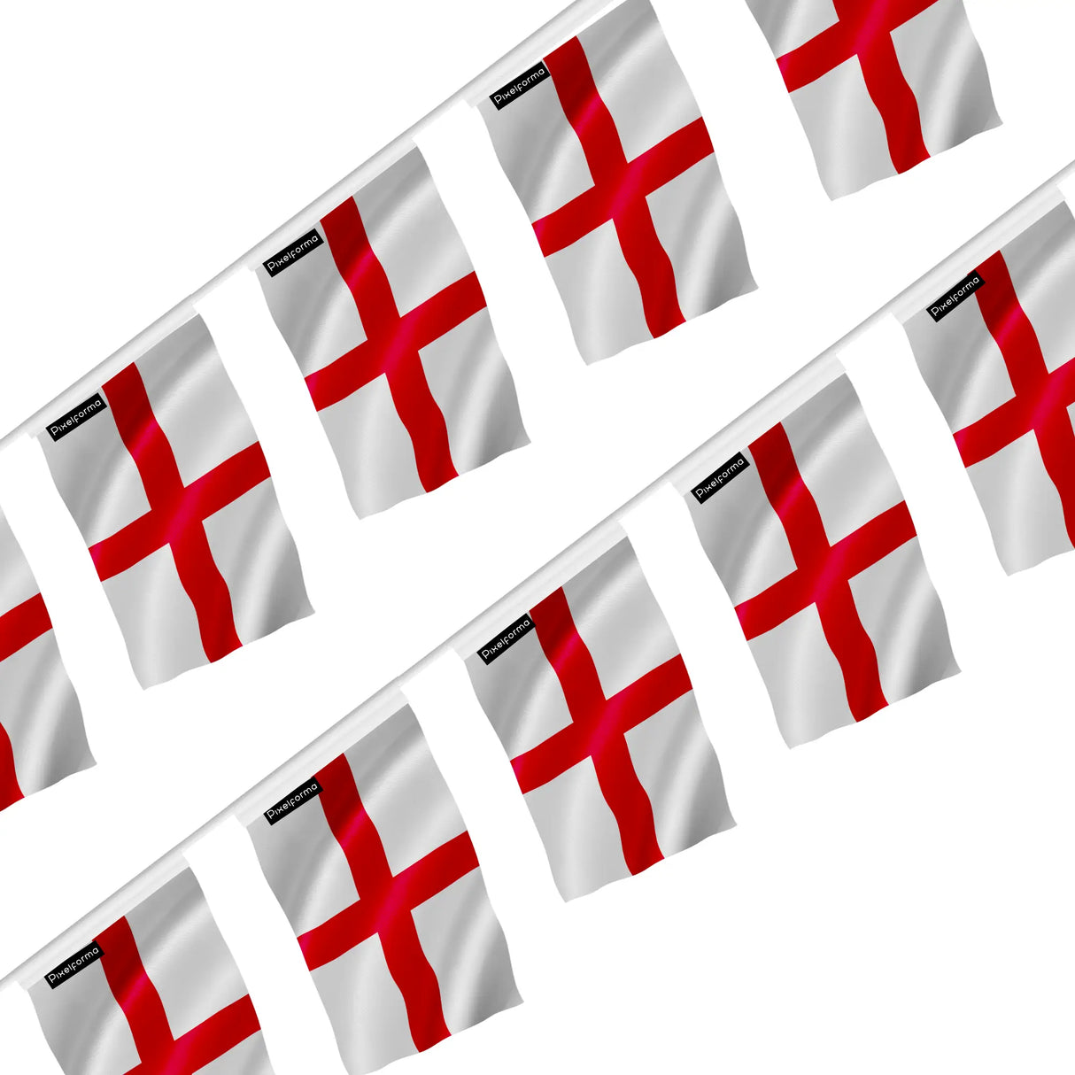 Guirlande drapeau angleterre polyester à accrocher fête