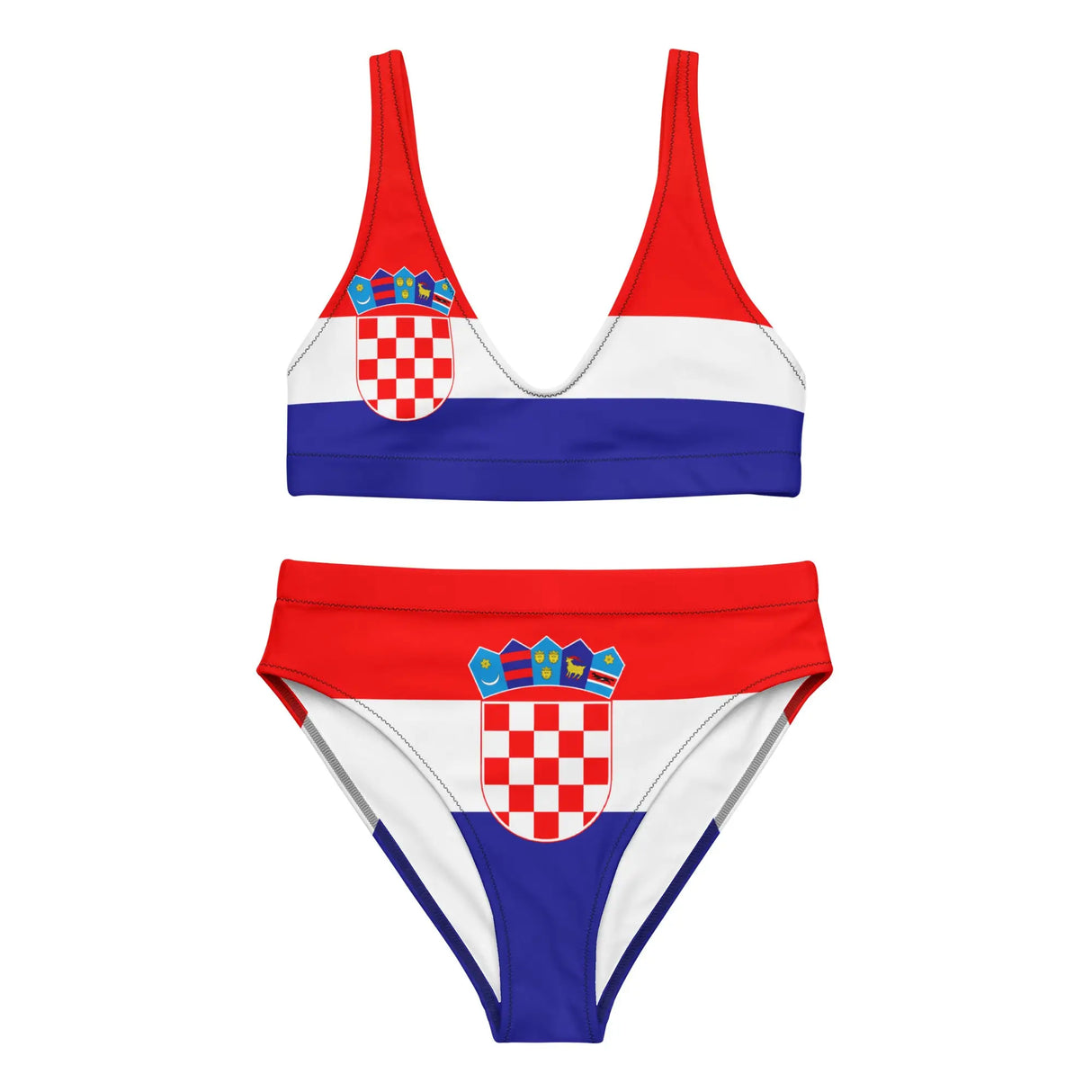 Maillot de bain drapeau croatie tissu états-unis confort uv